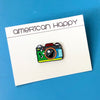 retro camera pin