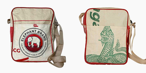 recycledcement bag purse