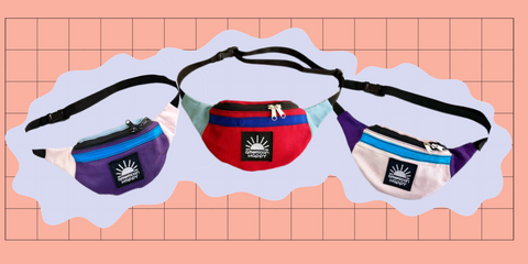 Colorblock Fanny Pack