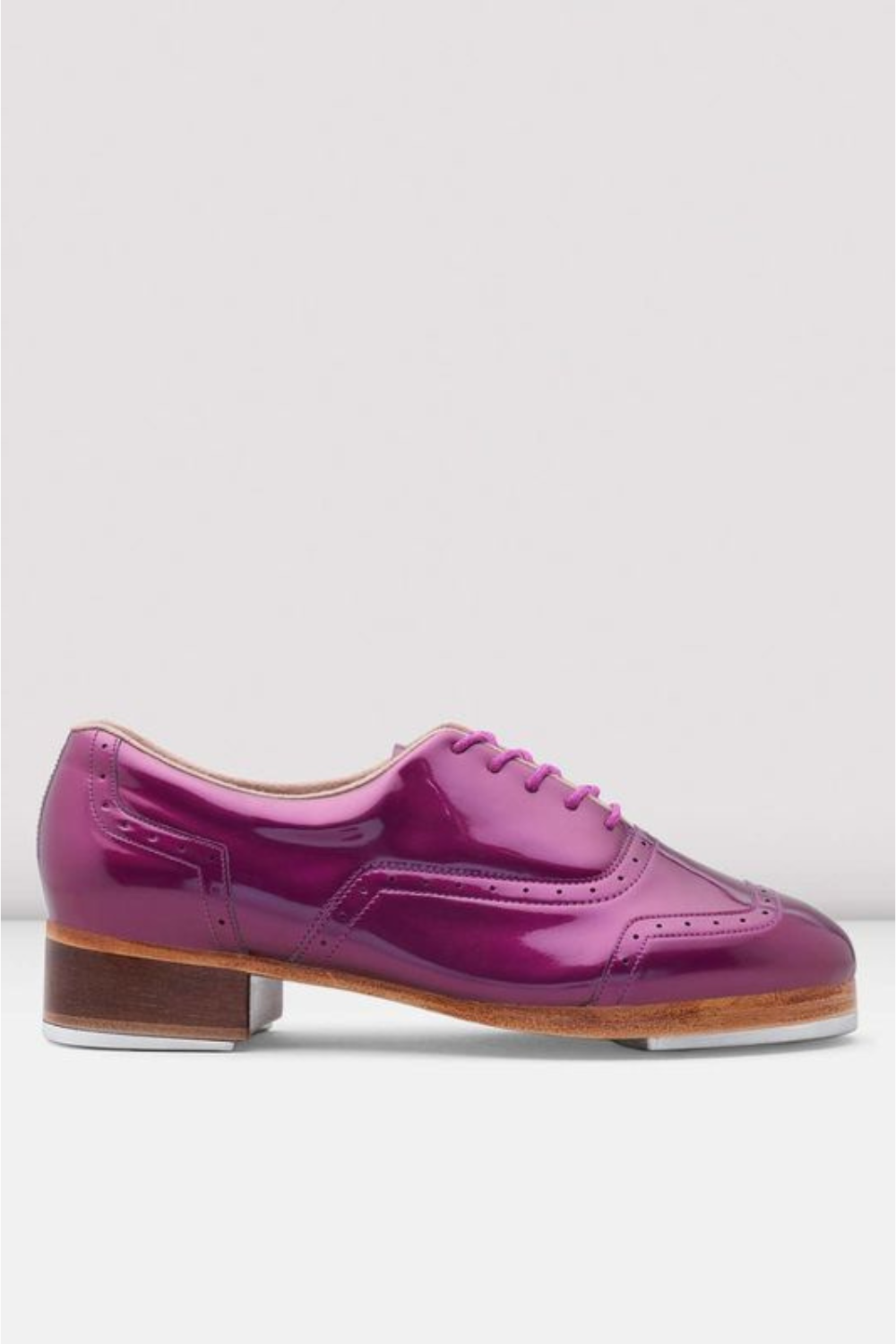 BLOCH Mens Jason Samuels Smith Patent Tap Shoes, Metallic Purple