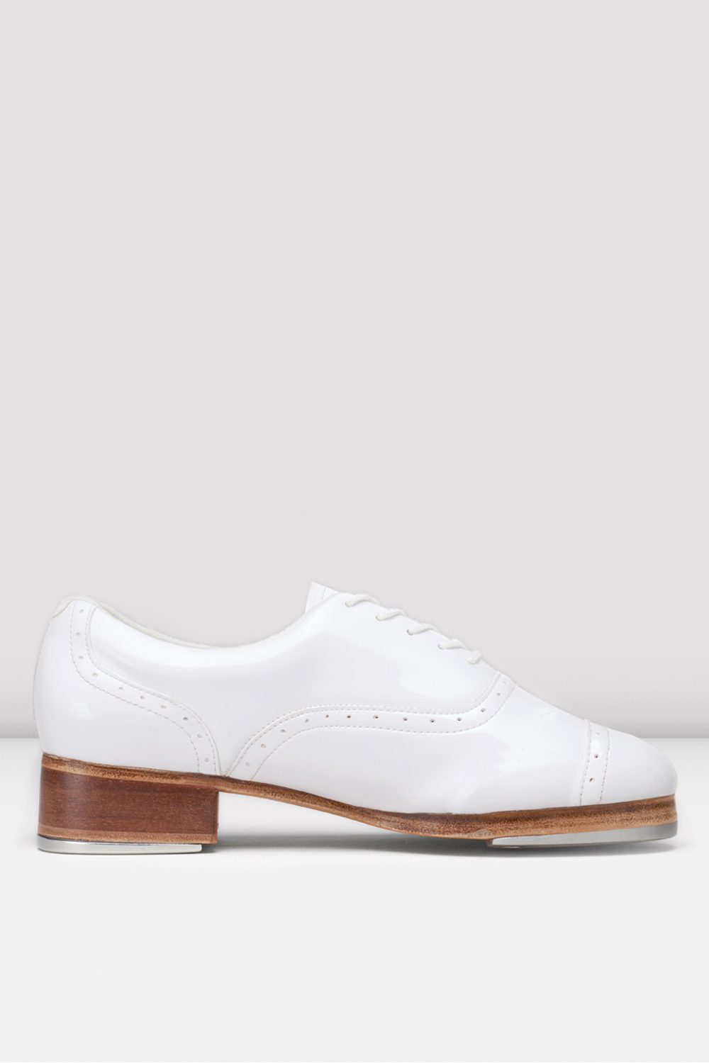 BLOCH Ladies Jason Samuels Smith Patent Tap Shoes, White Patent