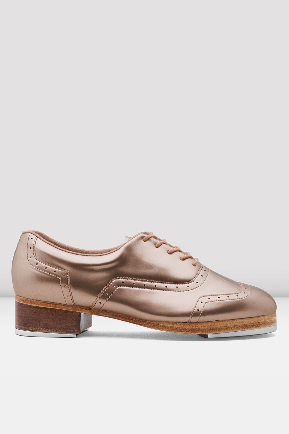 BLOCH Mens Jason Samuels Smith Patent Tap Shoes, Gold Patent