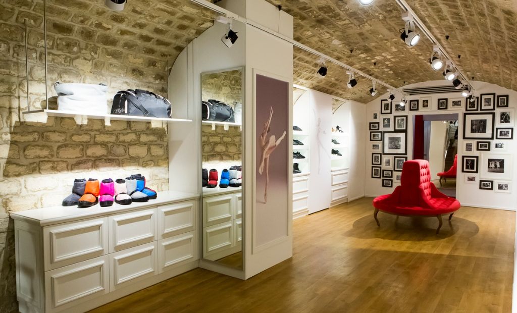 A view inside the BLOCH Paris Store 