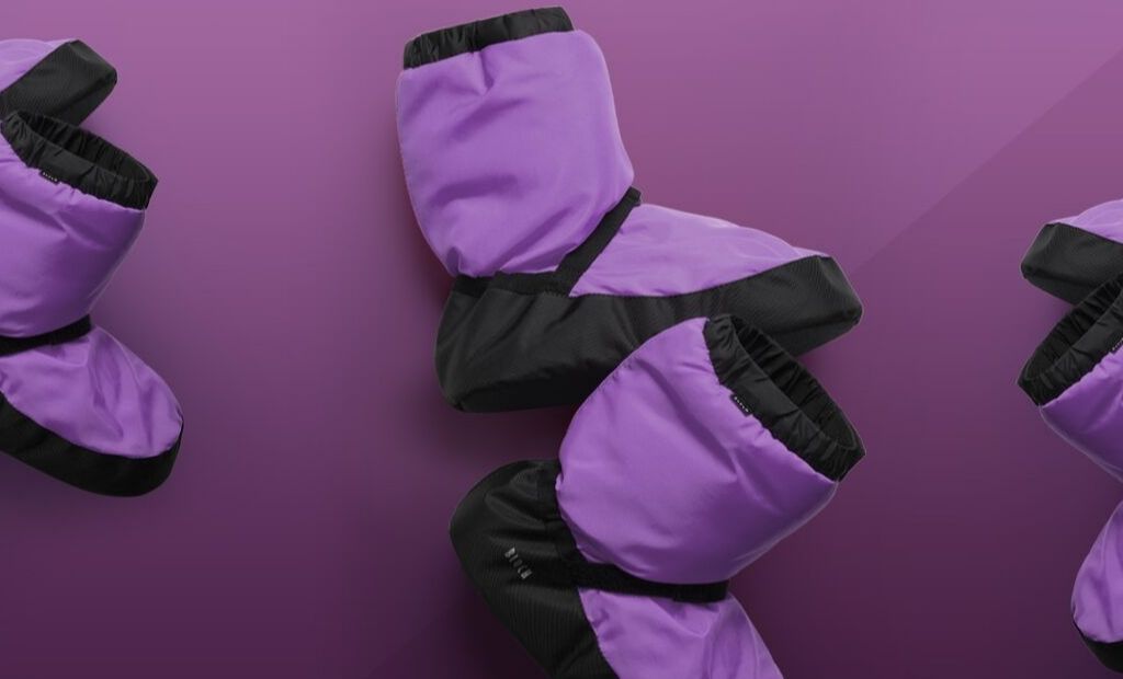 BLOCH Warm Up Bootie in Purple