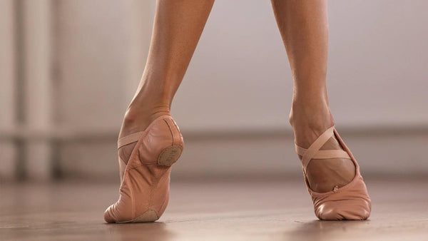 Bloch Dance Split Sole Ballet Shoes on Model