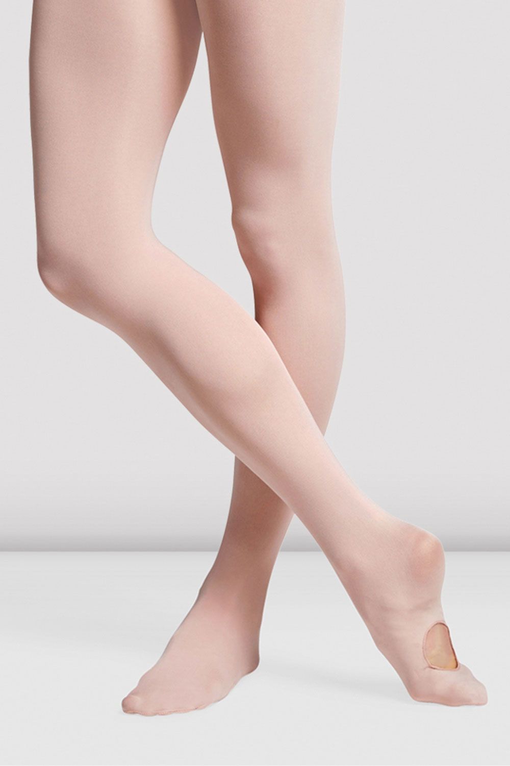 BLOCH Girls Convertible Tights, Pink