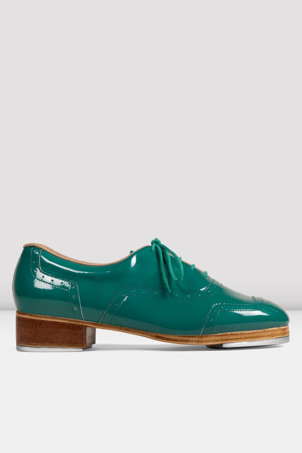 BLOCH Mens Jason Samuels Smith Patent Tap Shoes, Verdigris Patent