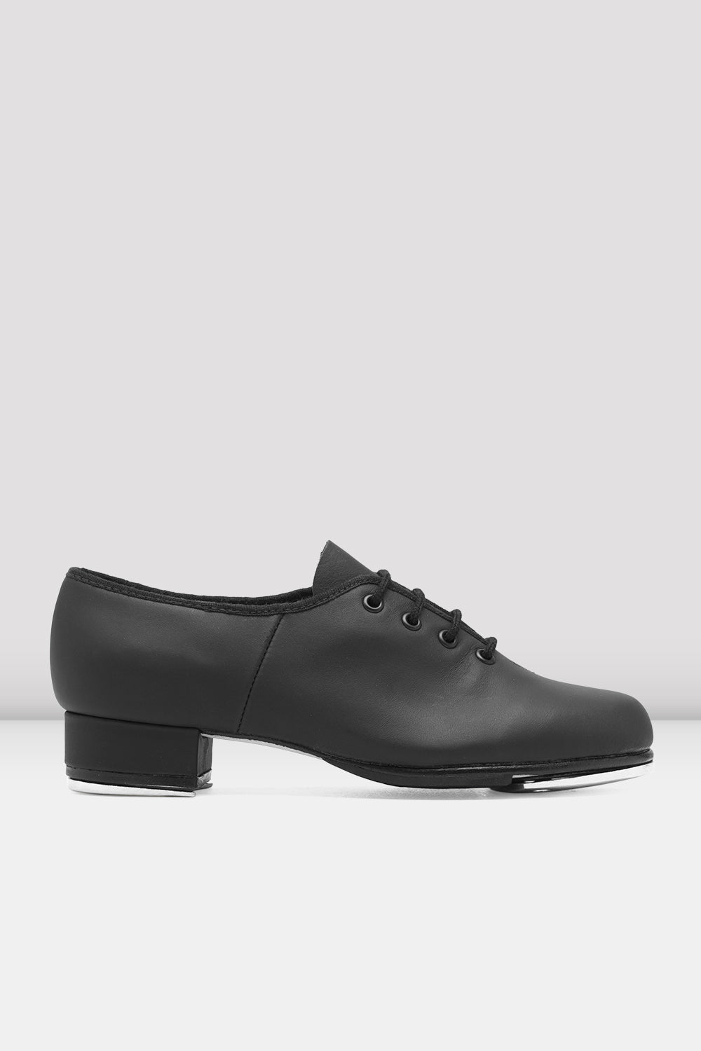 BLOCH Childrens Jazz Tap Leather Tap Shoes, Black Leather