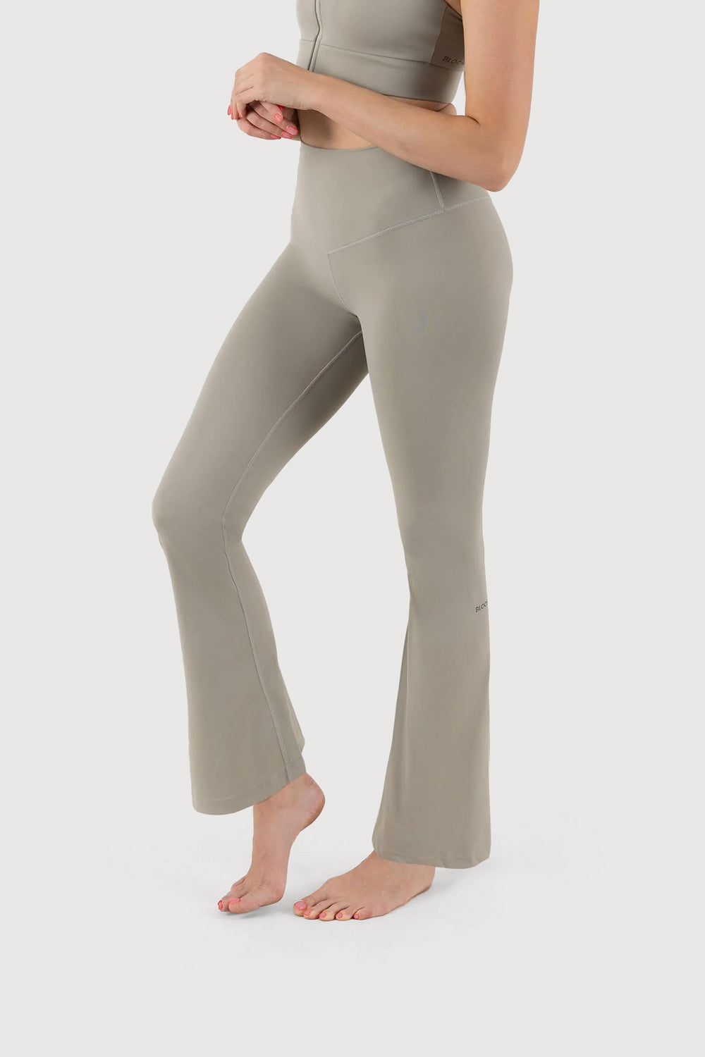 Bloch Revive Kick and Flare Legging, Scorched Dune