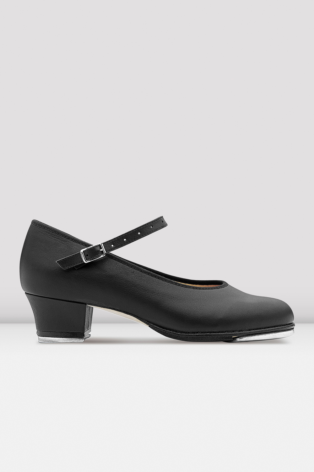 BLOCH Ladies Showtapper Leather Tap Shoes, Black Leather