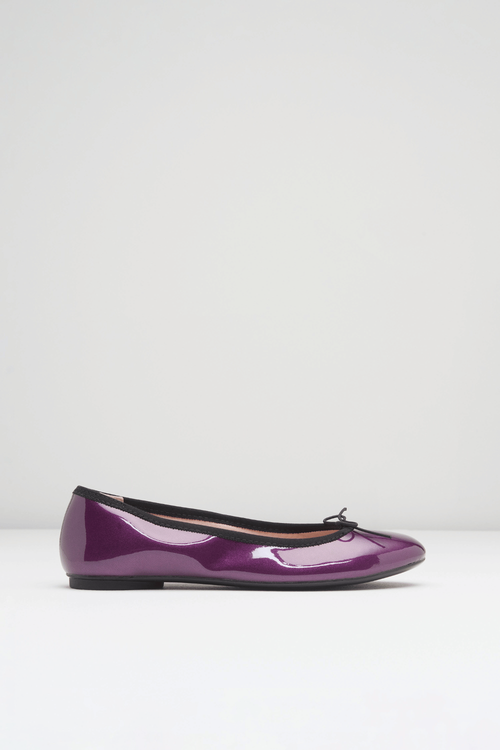 BLOCH Ladies Ascella Ballet Pumps, Purple Patent