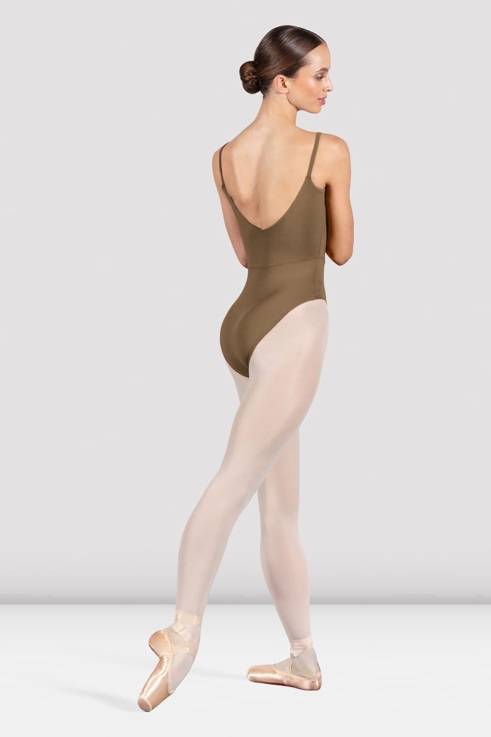 BLOCH Ladies Ruby Scoop Back Leotard, Almond