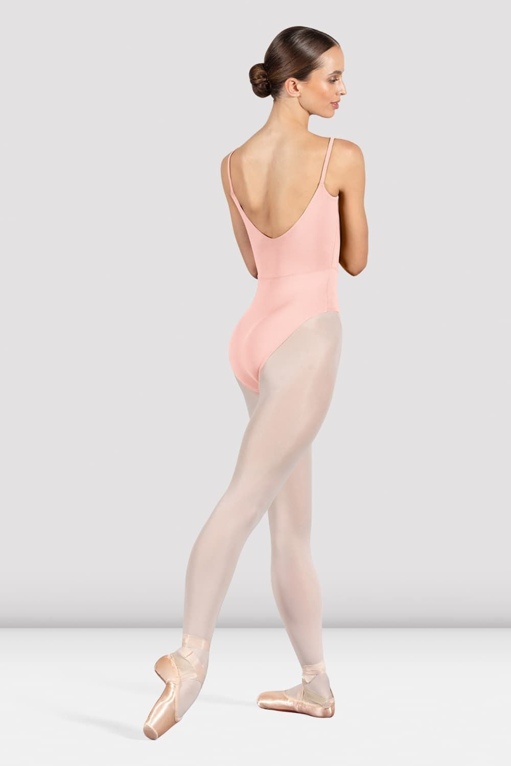 BLOCH Ladies Ruby Scoop Back Leotard, Light Pink