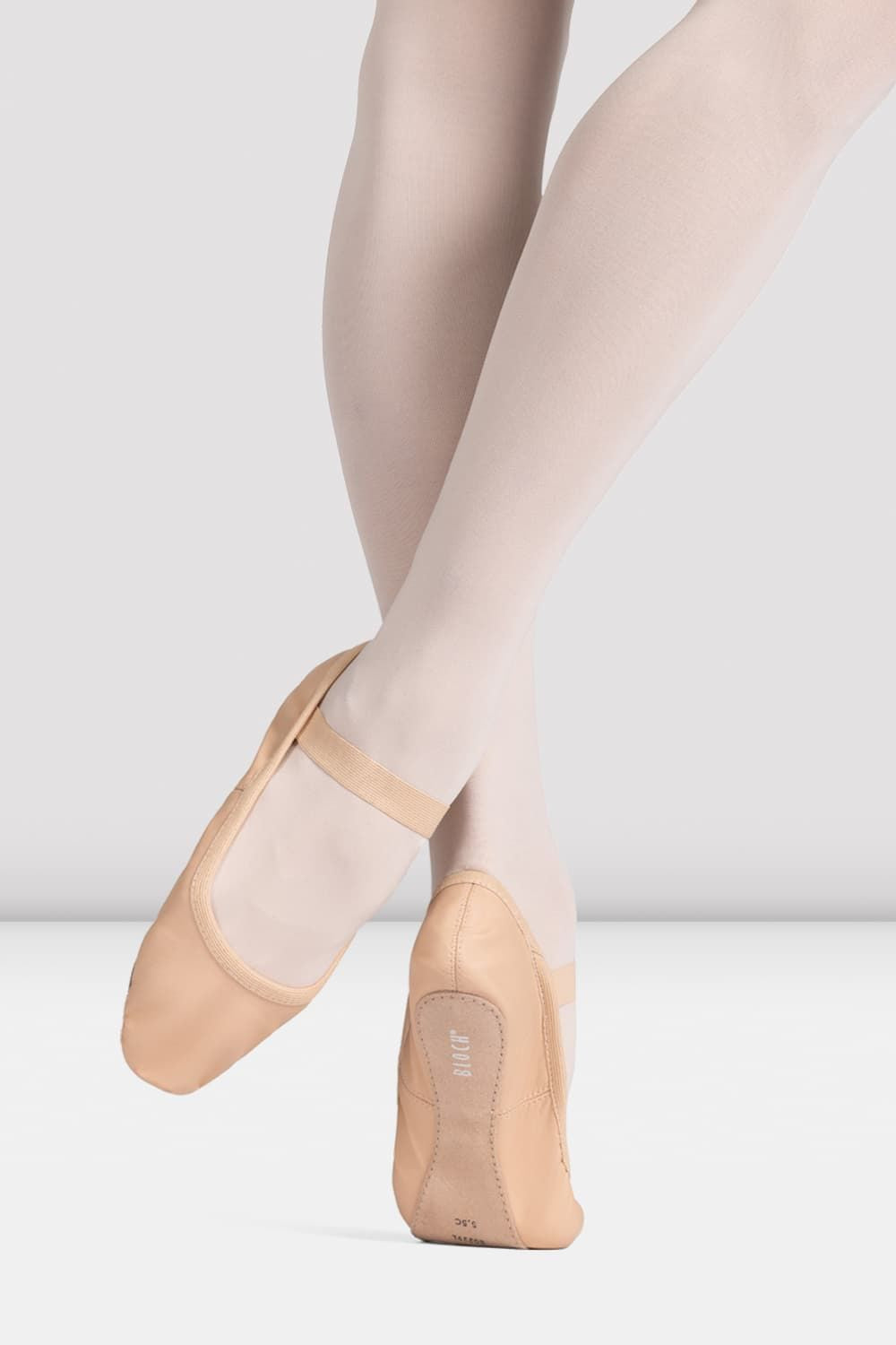 BLOCH Childrens Arise II Leather Ballet Shoes, Pink Leather