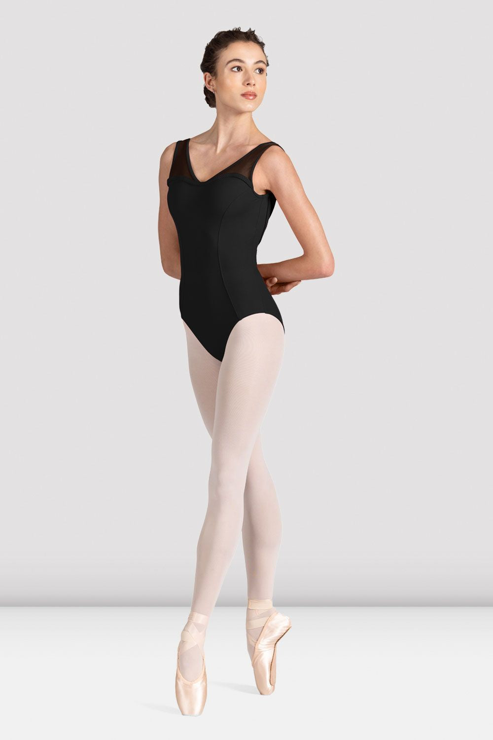 BLOCH Ladies Mirella Miami Scoop Back Leotard, Black