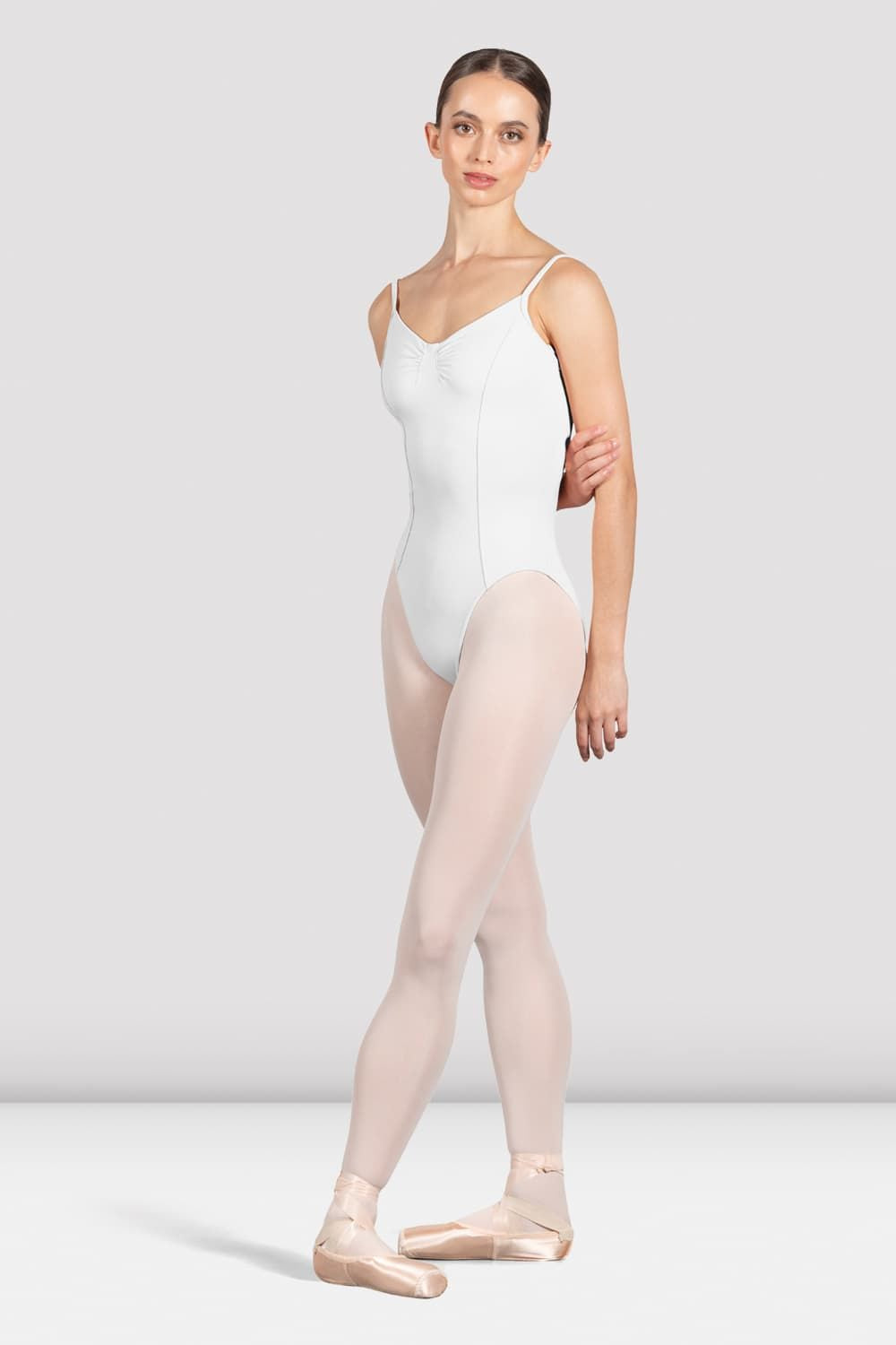 BLOCH Ladies Ella Camisole Leotard, White