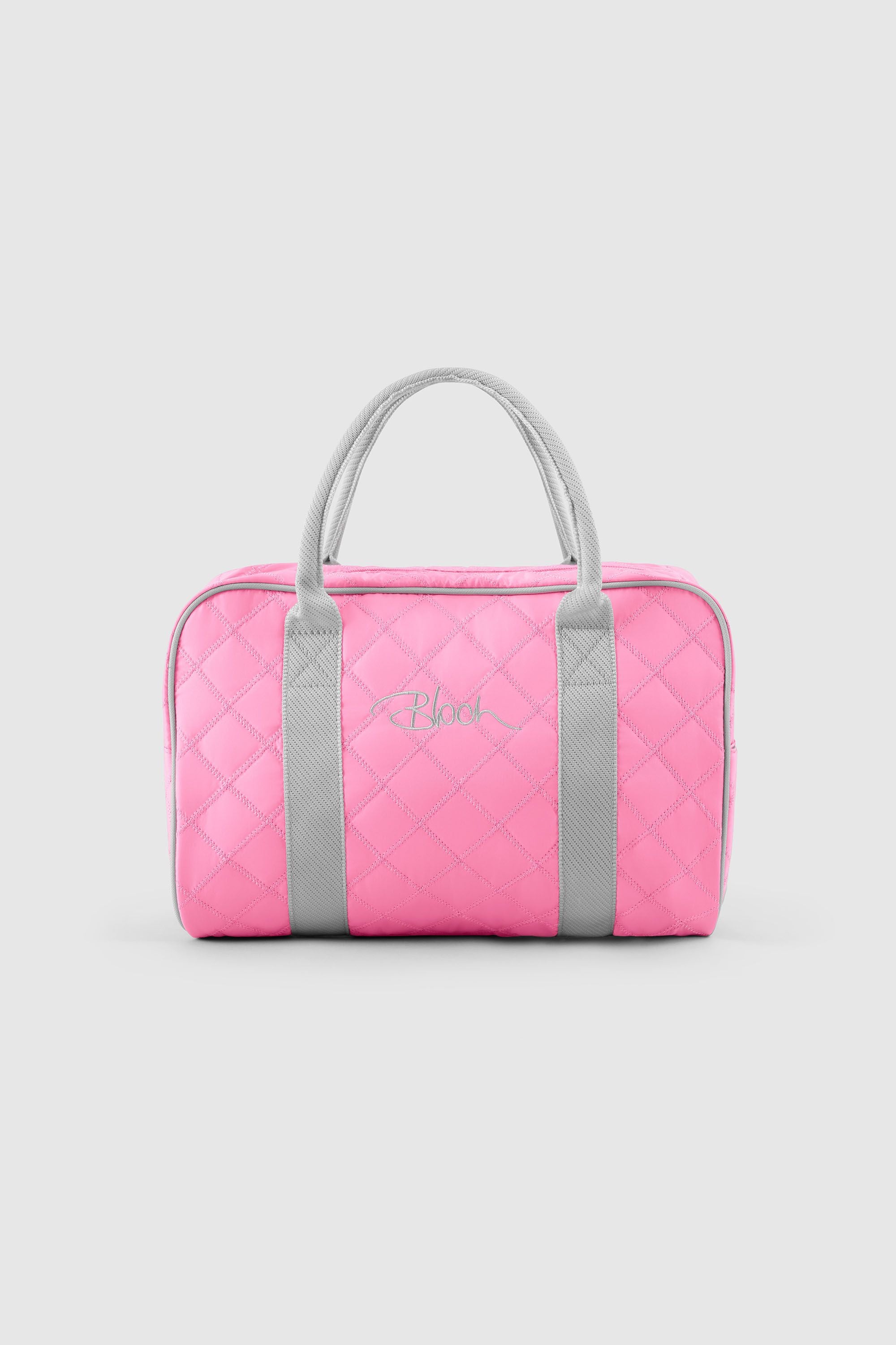 Bloch Quilted Encore Bag, Pink Nylon