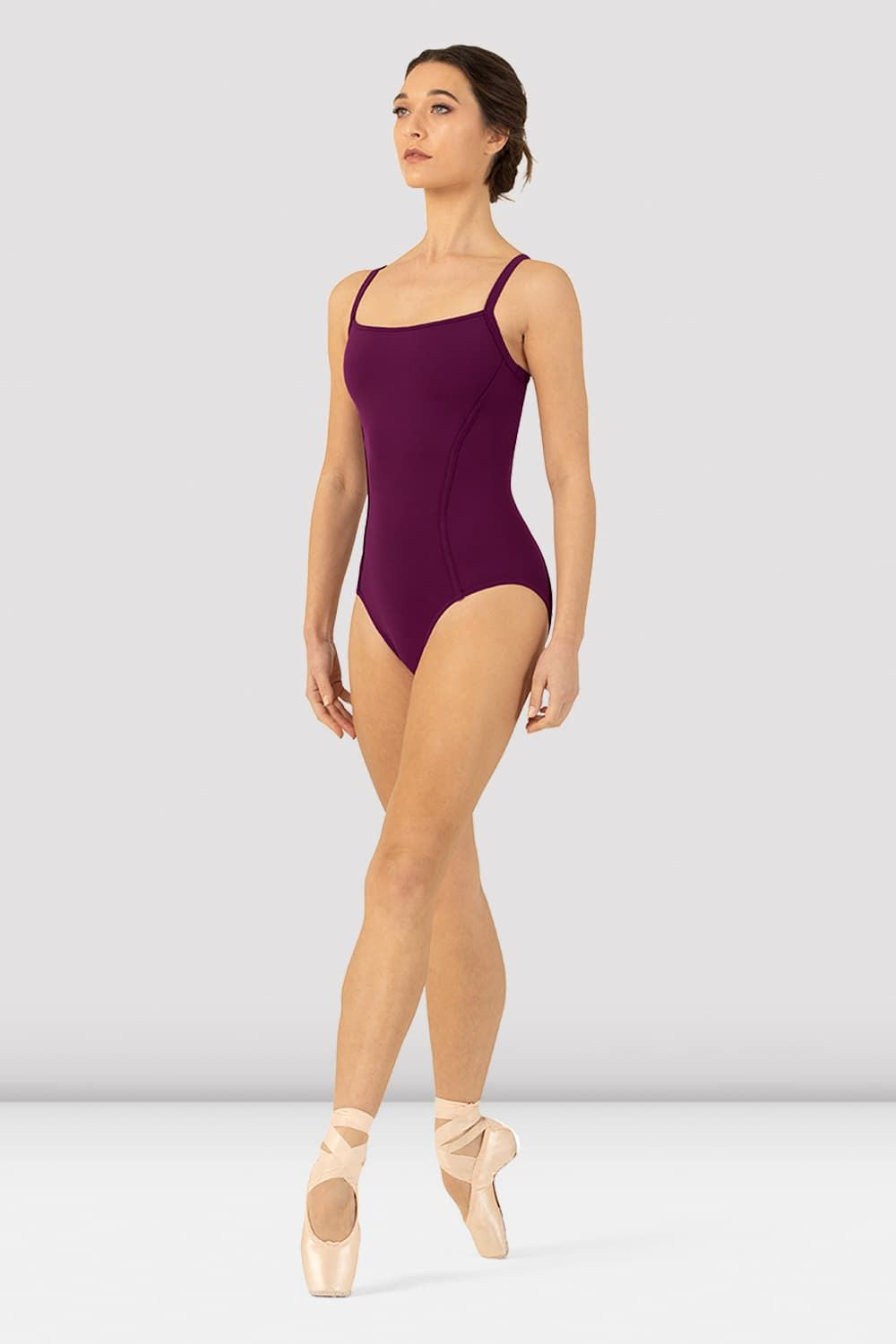 BLOCH Tween Luna Mesh Back Leotard, Boysenberry