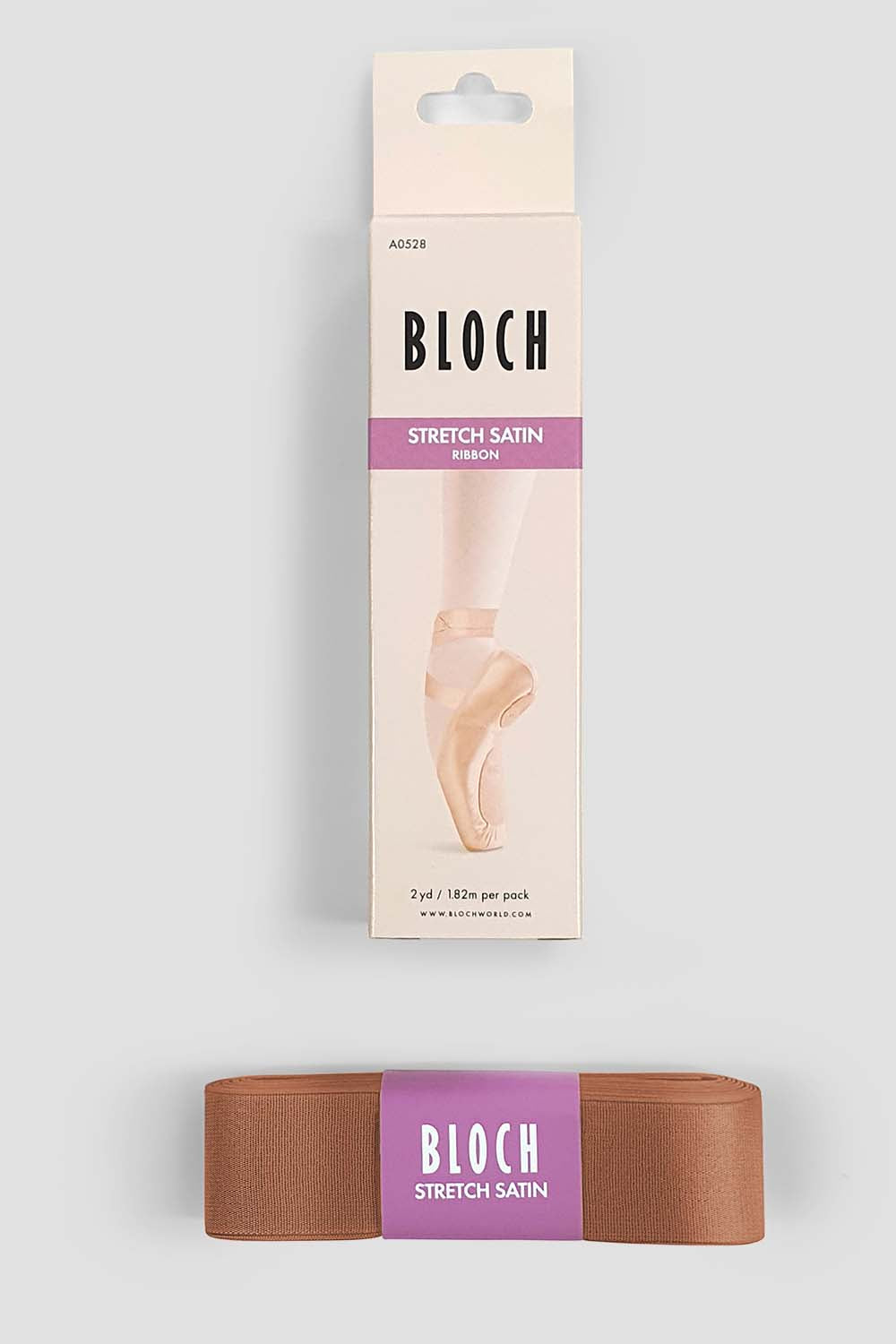 BLOCH Stretch Satin Ribbon, B27 Satin