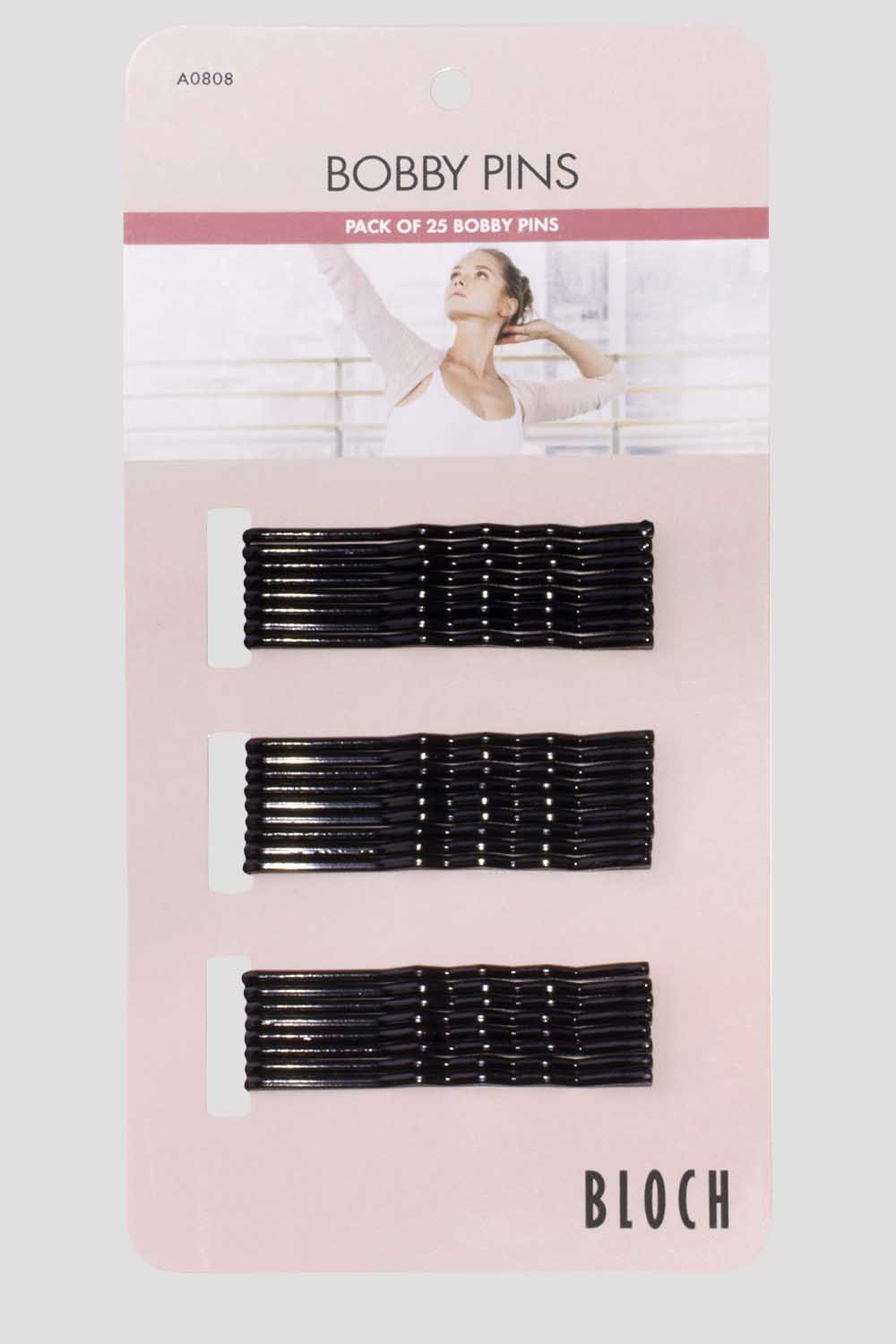 BLOCH Bobby Pins Pack, Black