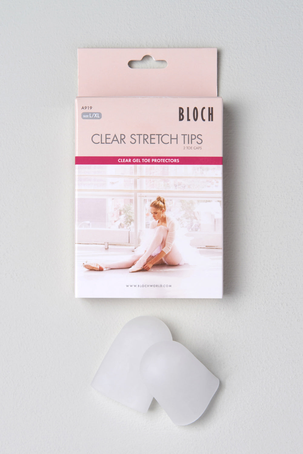 BLOCH Clear Stretch Tips, Clear