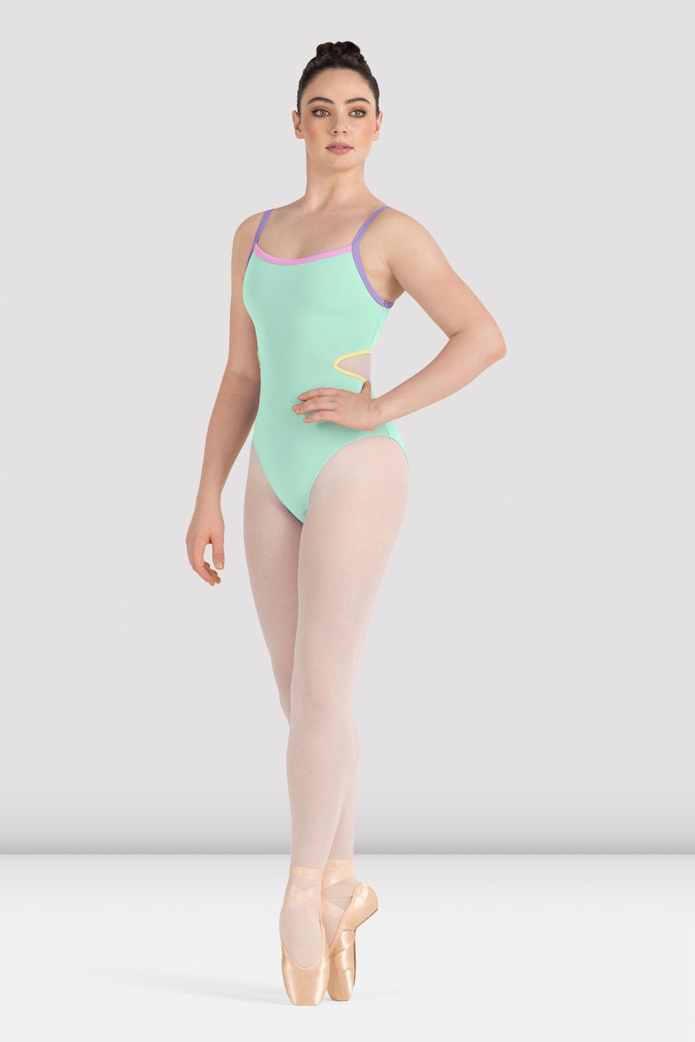 BLOCH Ladies Calypso Camisole Leotard, Iceburg