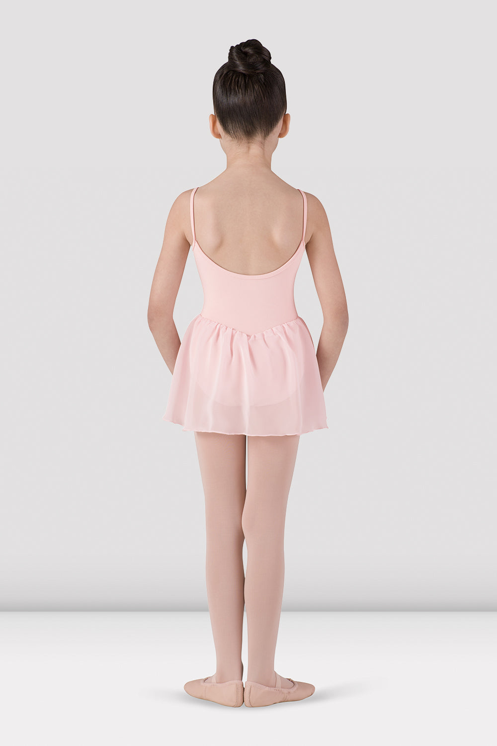 Girls Skirted Camisole Leotard Light Pink Bloch Uk 