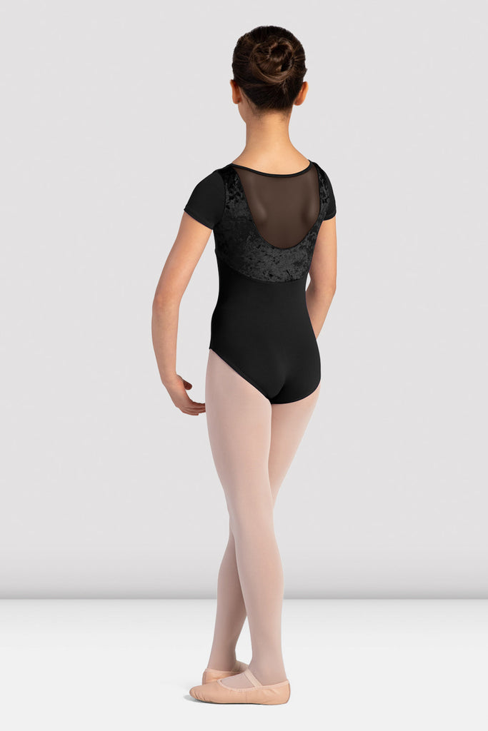 Bloch, Mirella L4122 - Velvet Cap Sleeve Leotard - The Dance Store