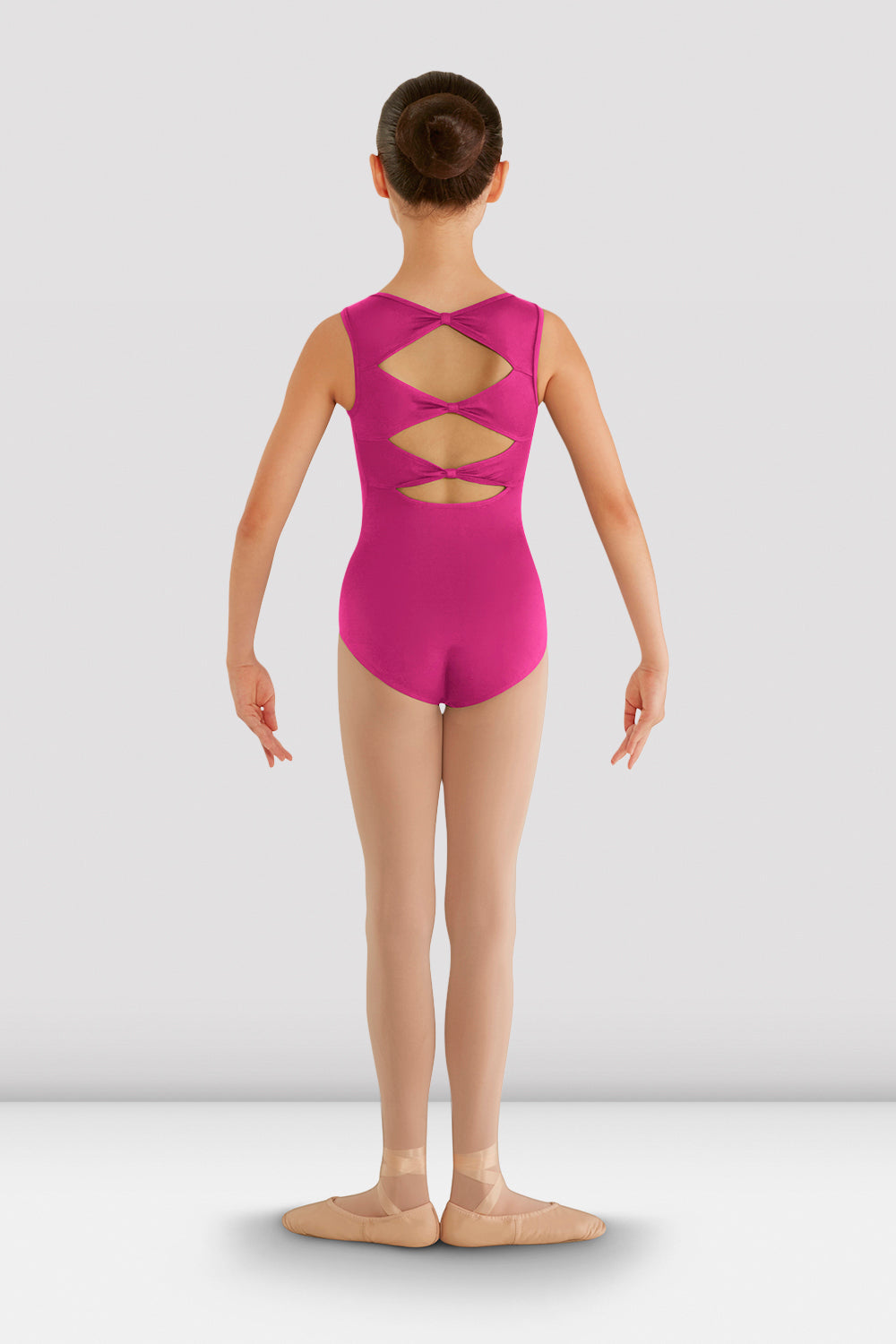 Girls Gladiolus Diamond Back Leotard 