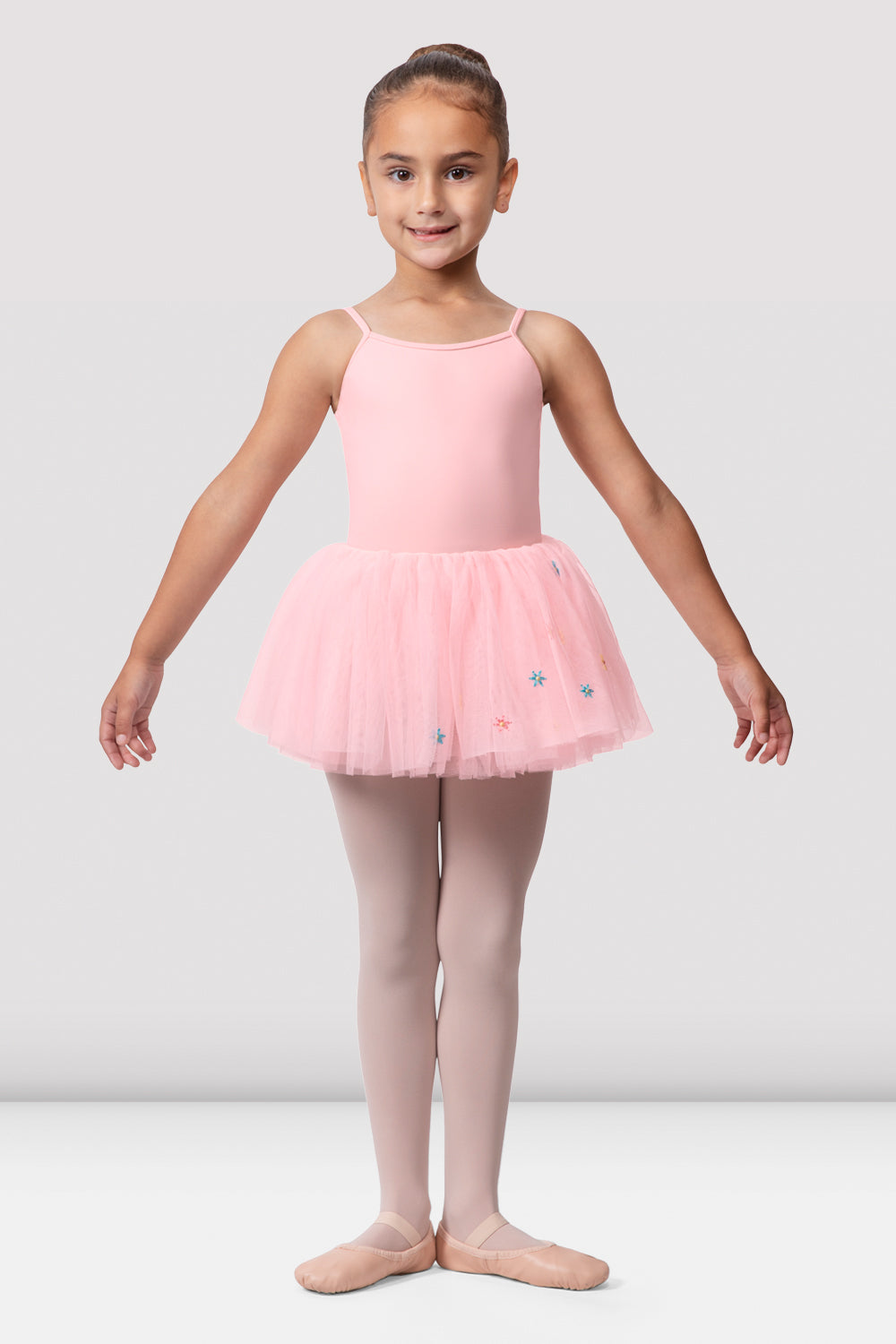 BLOCH Girls Selby Tutu Skirt, Candy Pink