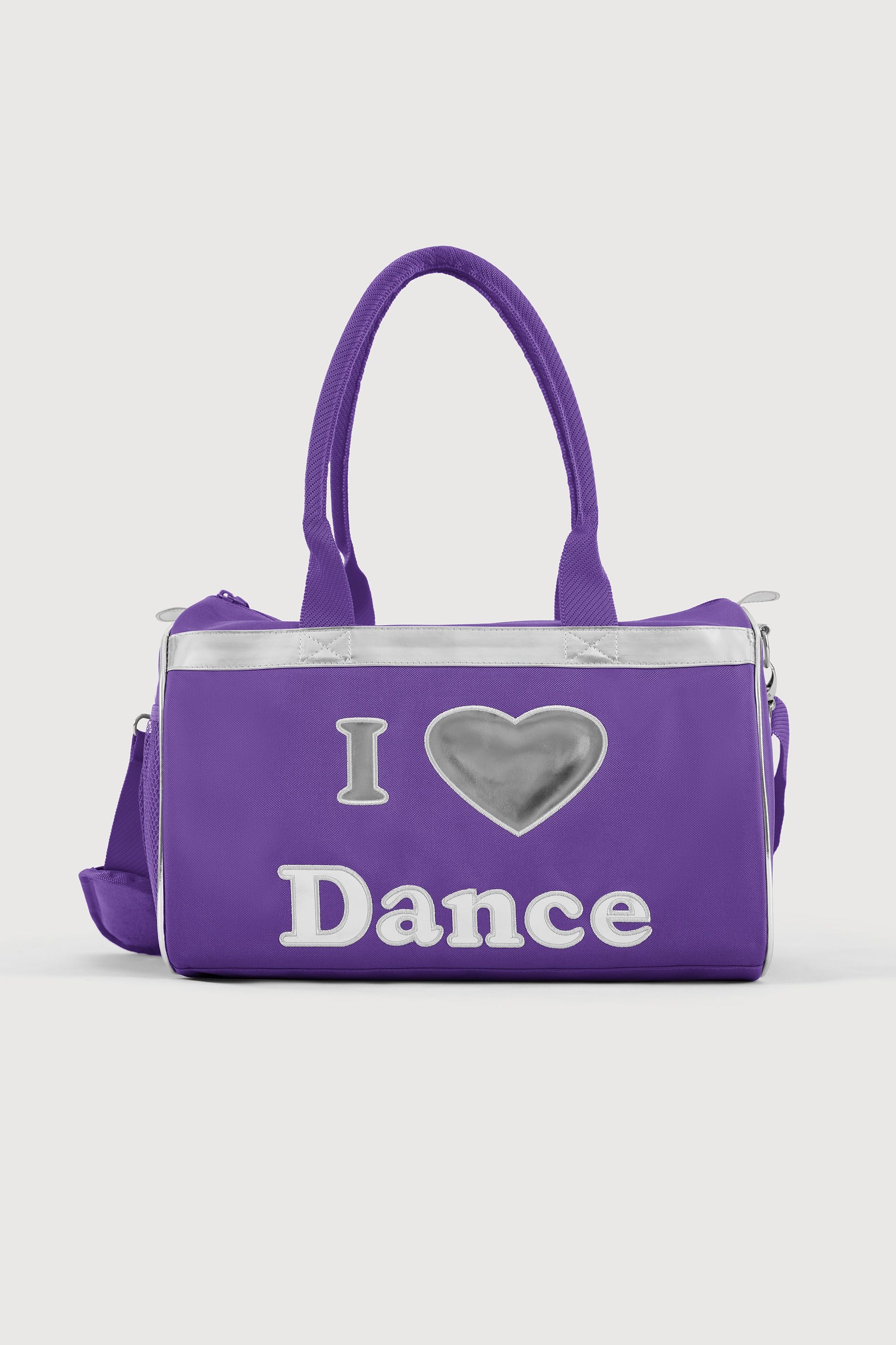 Bloch I Love Dance Bag, Purple Nylon