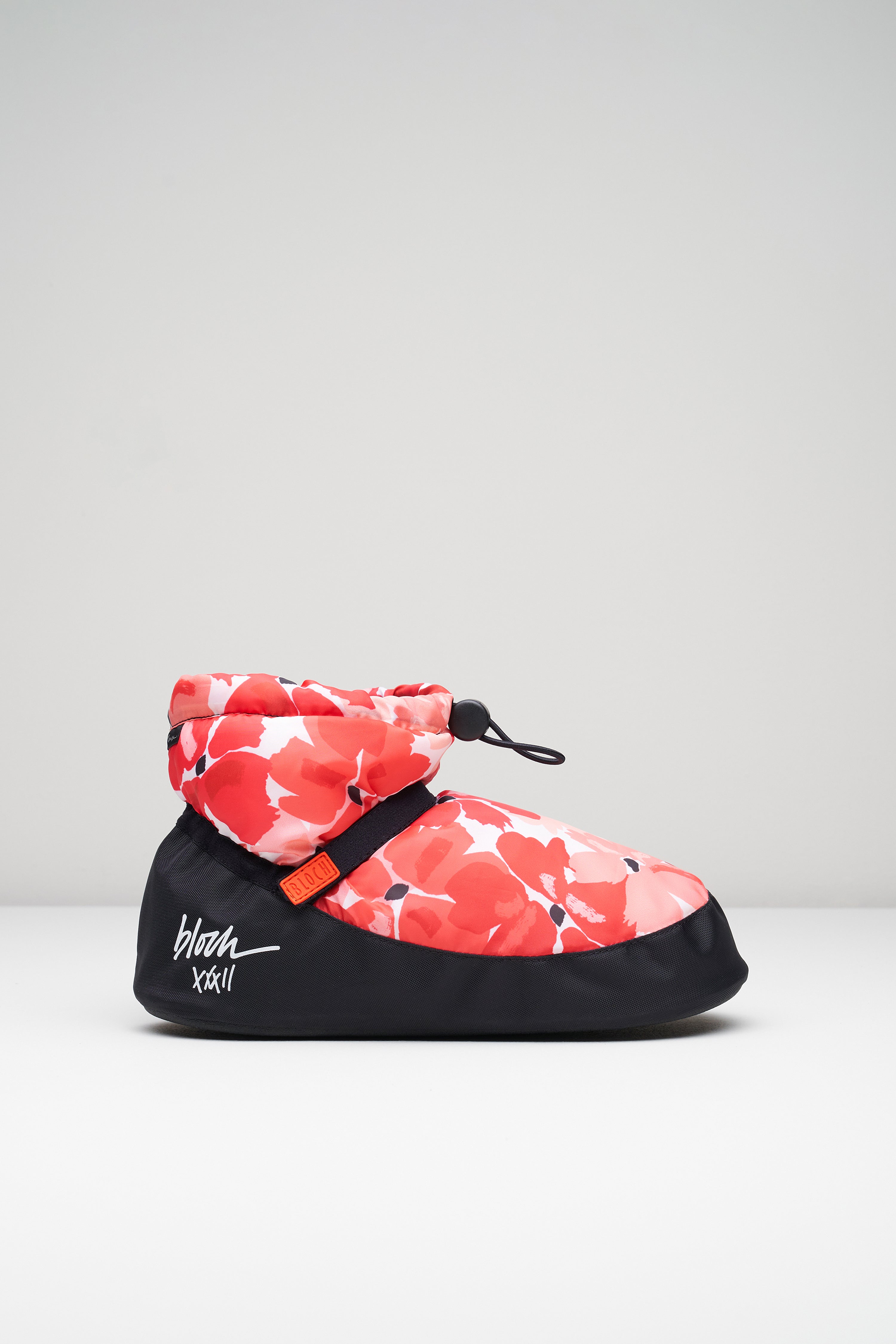 BLOCH Adult Hibiscus Print Ankle Warm Up Booties, Hibiscus Print