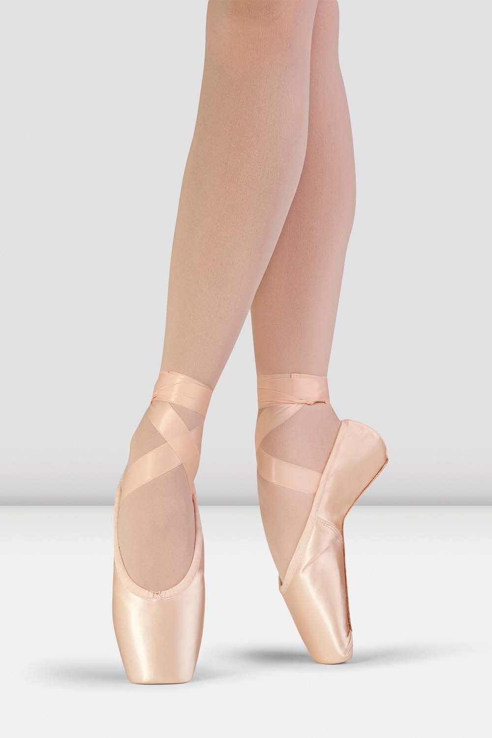 BLOCH Synthesis Stretch Pointe Shoes, Pink Satin