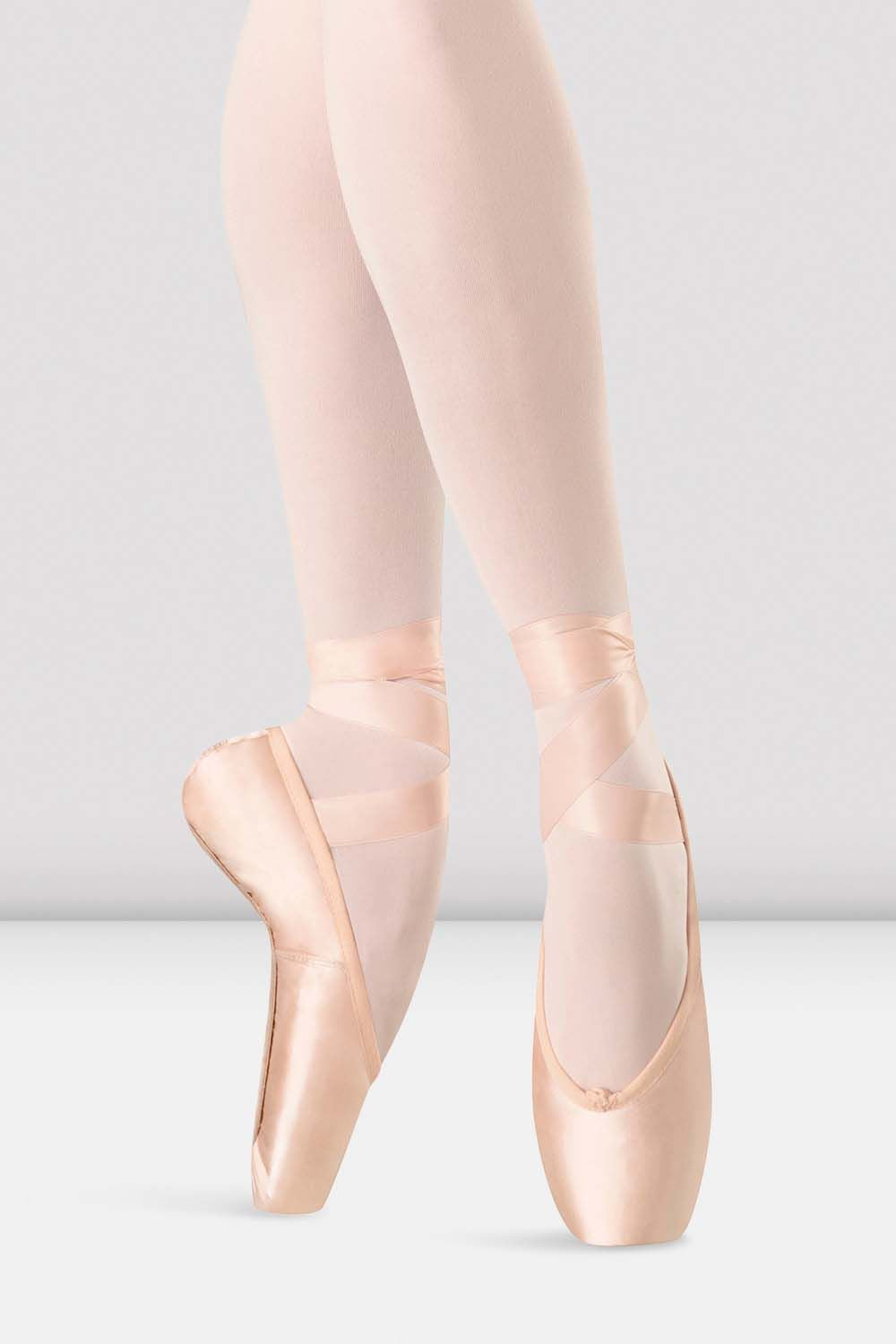 BLOCH Hannah Pointe Shoes, Pink Satin