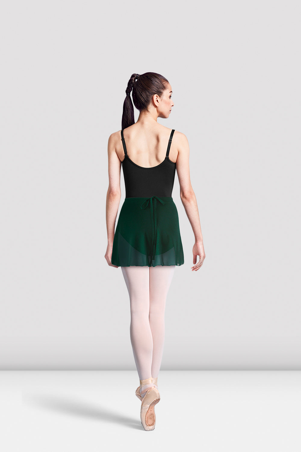 BLOCH Ladies Vera Wrap Ballet Skirt, Forest