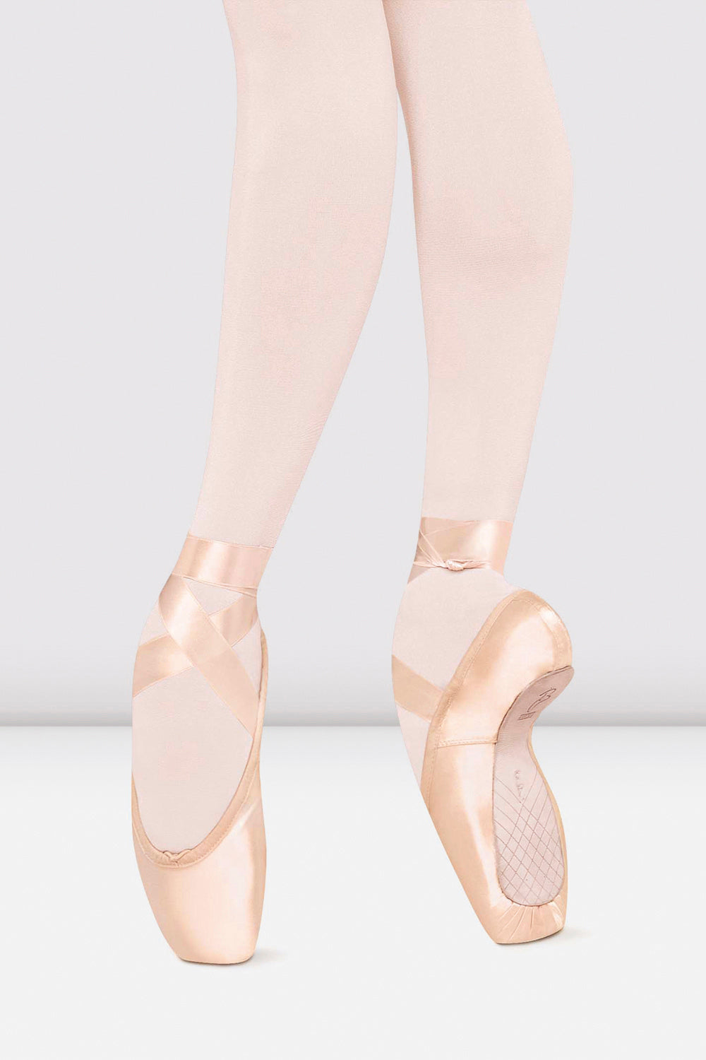 BLOCH Sonata Strong Shank Pointe Shoes, Pink Satin