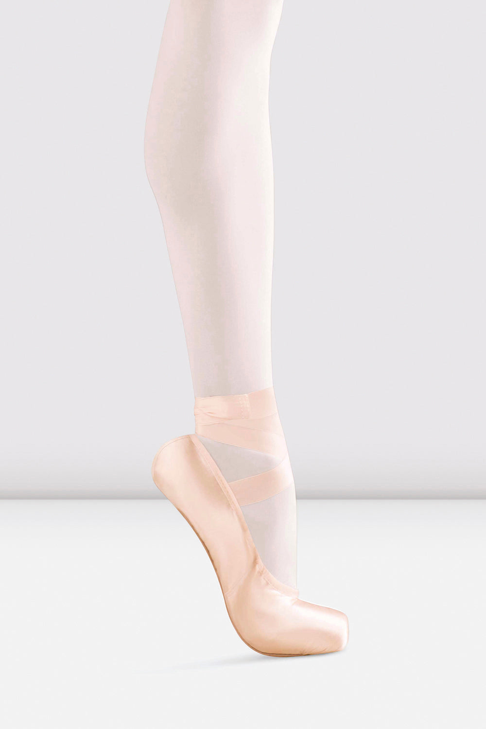 BLOCH Demi Pointe Shoes, Pink Satin