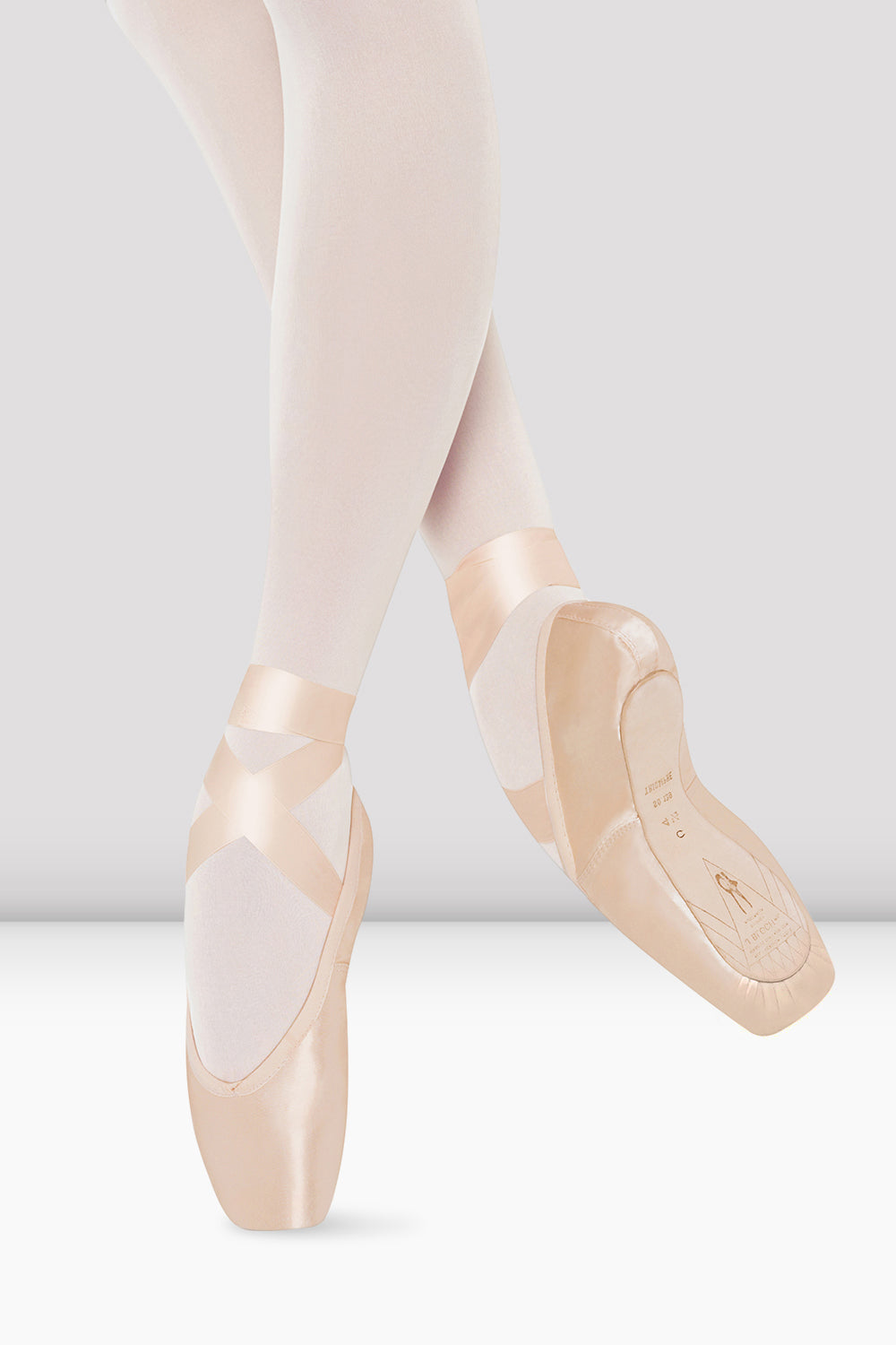 BLOCH Triomphe Pointe Shoes, Pink Satin