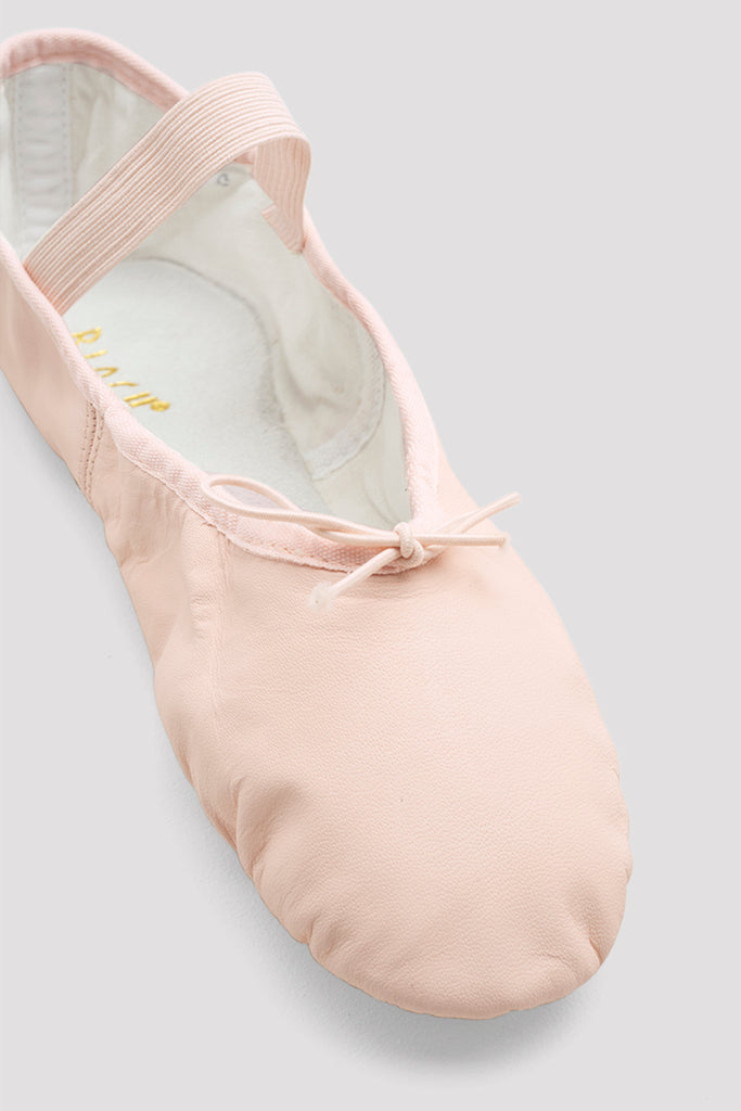 Ladies Dansoft Leather Ballet Shoes, Pink | BLOCH UK
