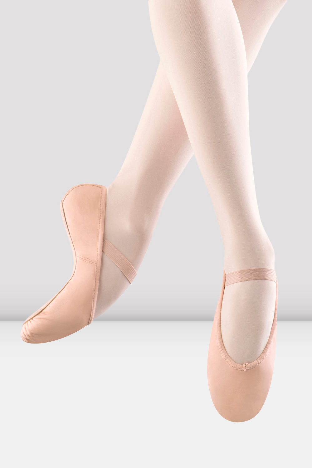 BLOCH Ladies Arise Leather Ballet Shoes, Pink Leather