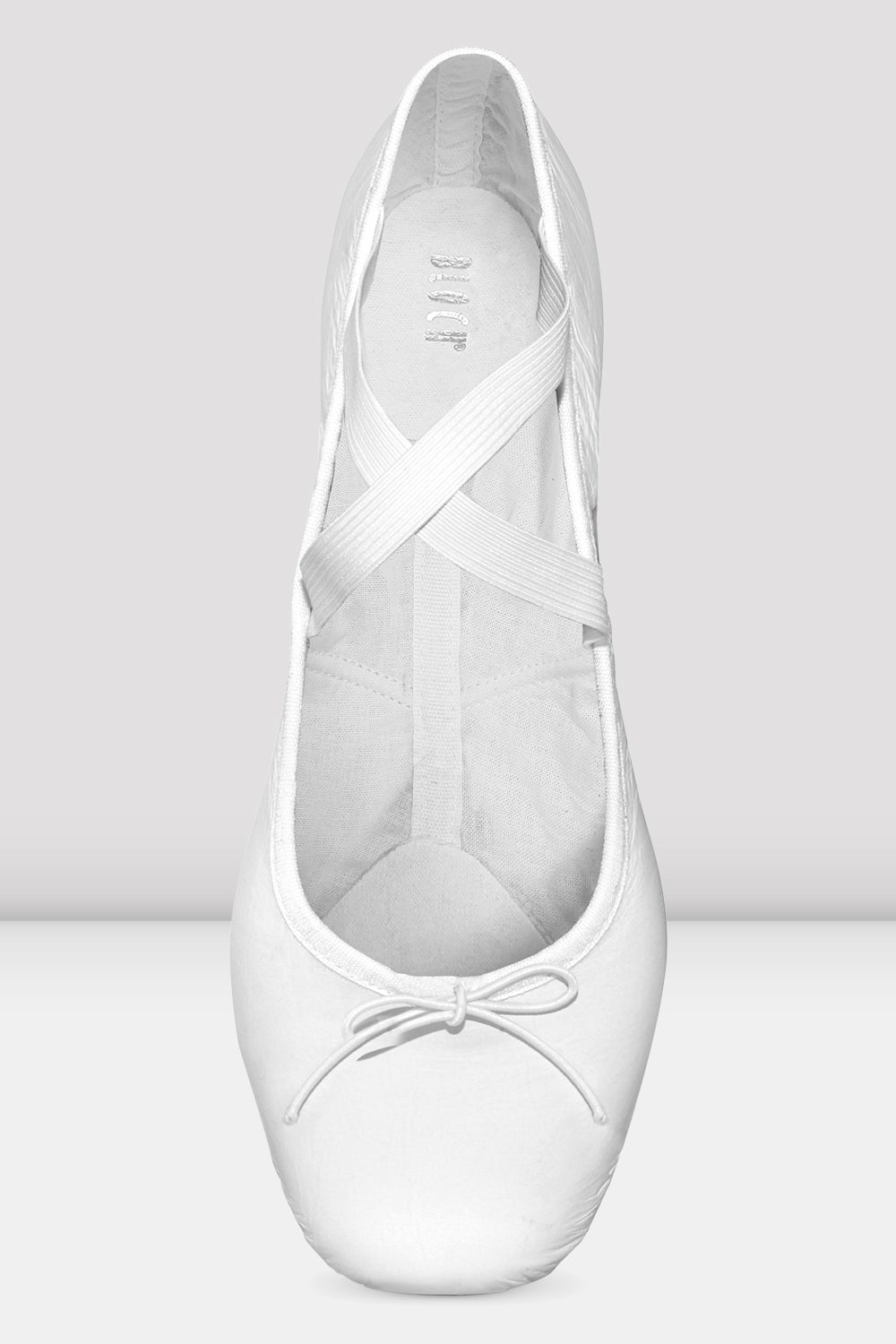 BLOCH Mens Precision Leather Ballet Shoes, White Leather