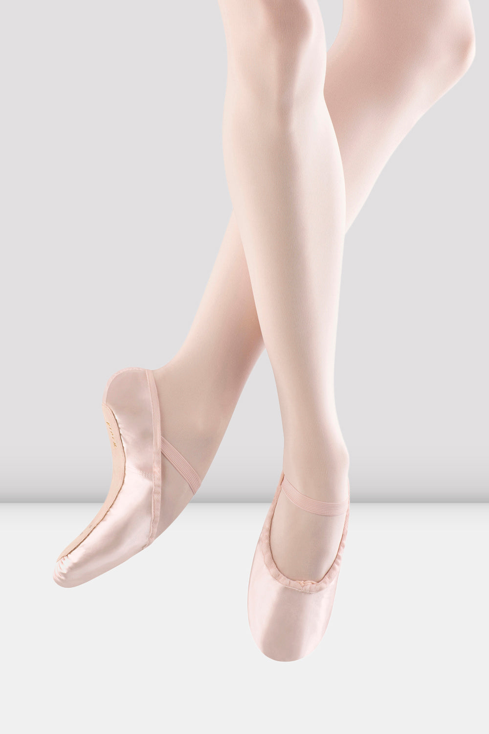 BLOCH Ladies Debut 1 Satin Ballet Shoes, Pink Satin