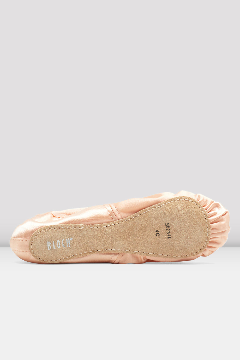 bloch stretch satin ballet shoes