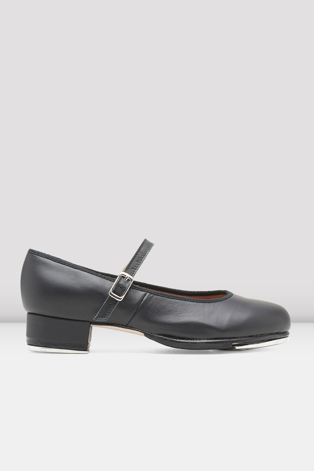 BLOCH Ladies Tap-On Leather Tap Shoes, Black Leather