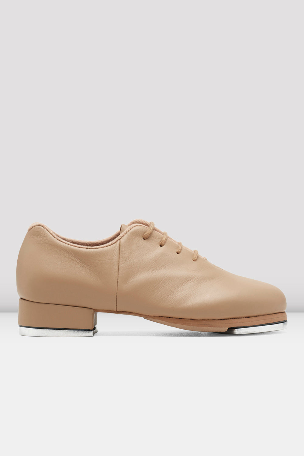 BLOCH Ladies Sync Tap Leather Tap Shoes, Tan Leather