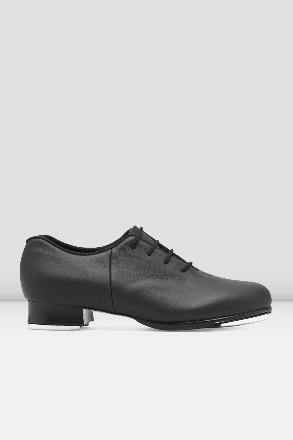 BLOCH Ladies Audeo Jazz Tap Leather Tap Shoes, Black Leather