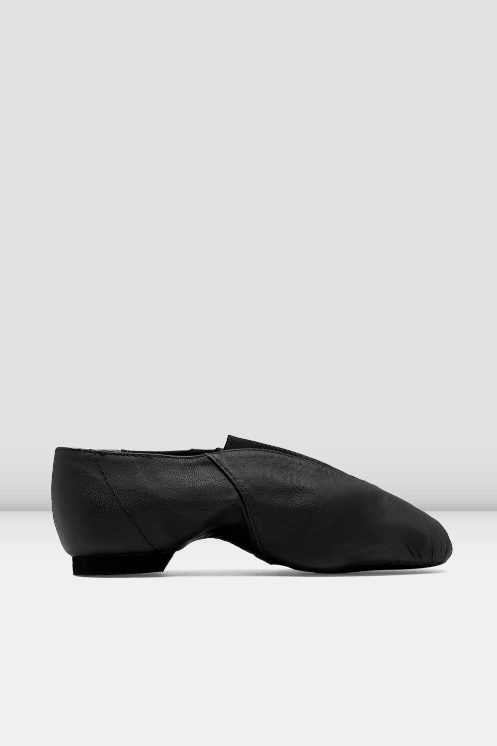 BLOCH Ladies Pure Jazz Leather Jazz Shoes, Black Leather