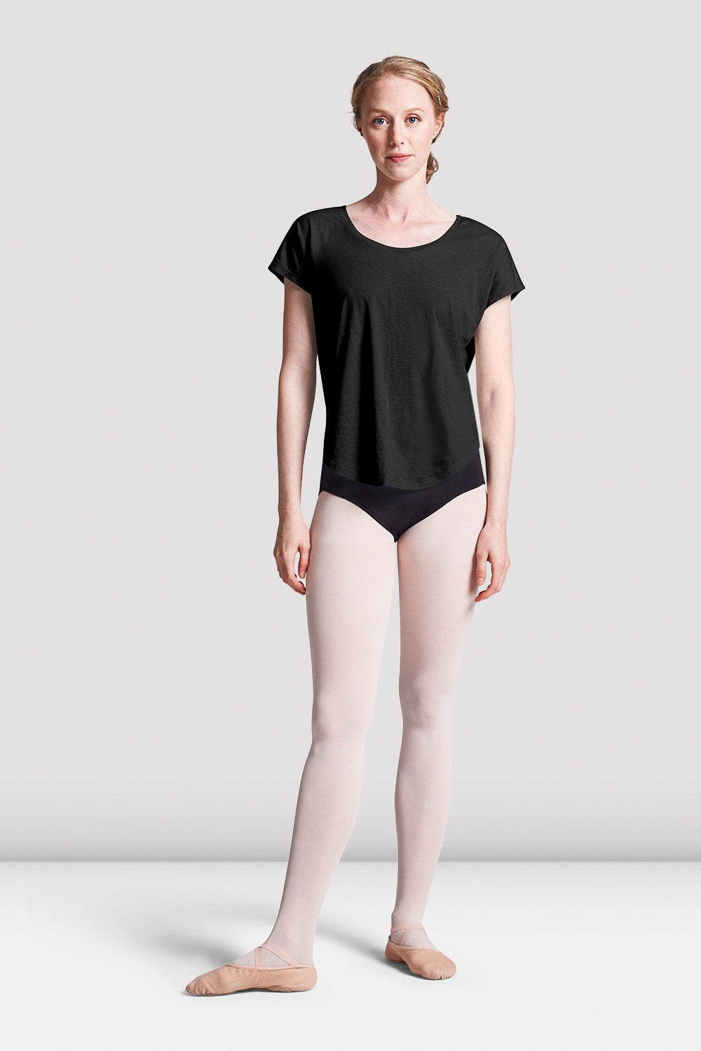 BLOCH Ladies Ravita Boatneck T-Shirt, Black