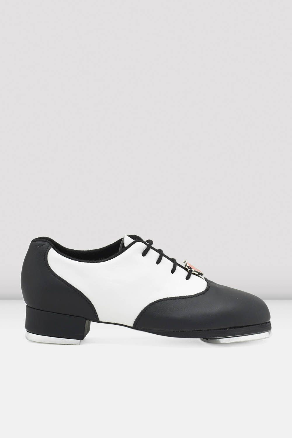 BLOCH Childrens Chloe And Maud Tap Shoes, Black White Leather