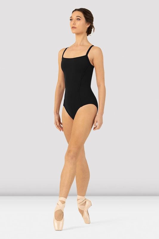 BLOCH Tween Luna Mesh Back Leotard, Black